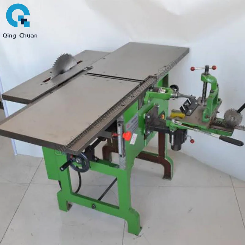 Woodworking planer semi automatic multifunctional ten in one woodworking planer