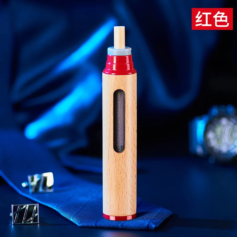 Portable Wood Ashtray for Car Anti-Drop Fireproof