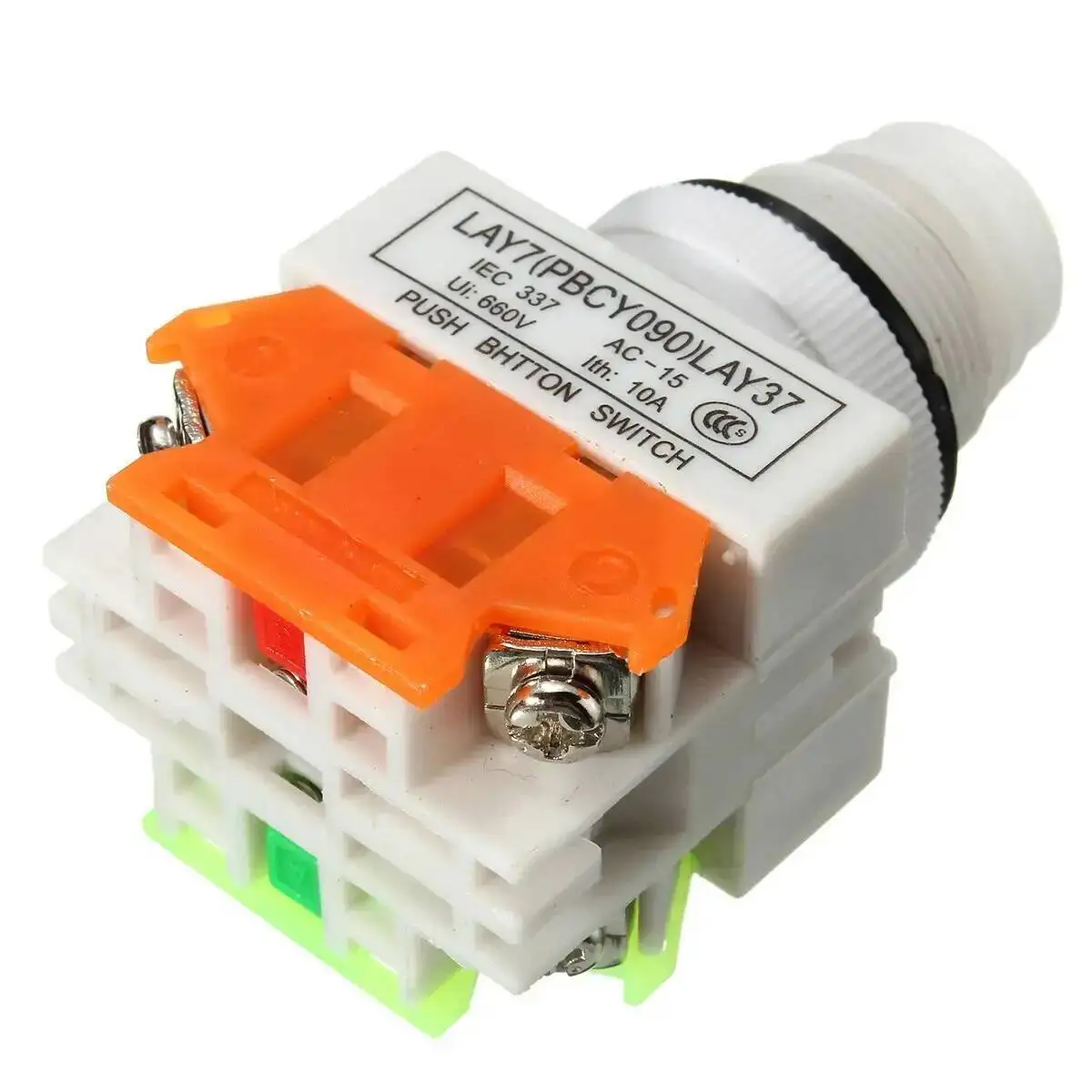 Push Button Switch 1 NO 1 NC 10a 660v Emergency Stop Waterproof
