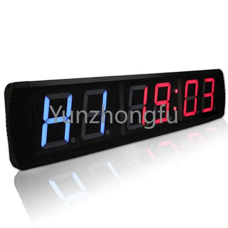 

RIAO Fitness Sports 6 Digit Remote Control Gym Wall Timer