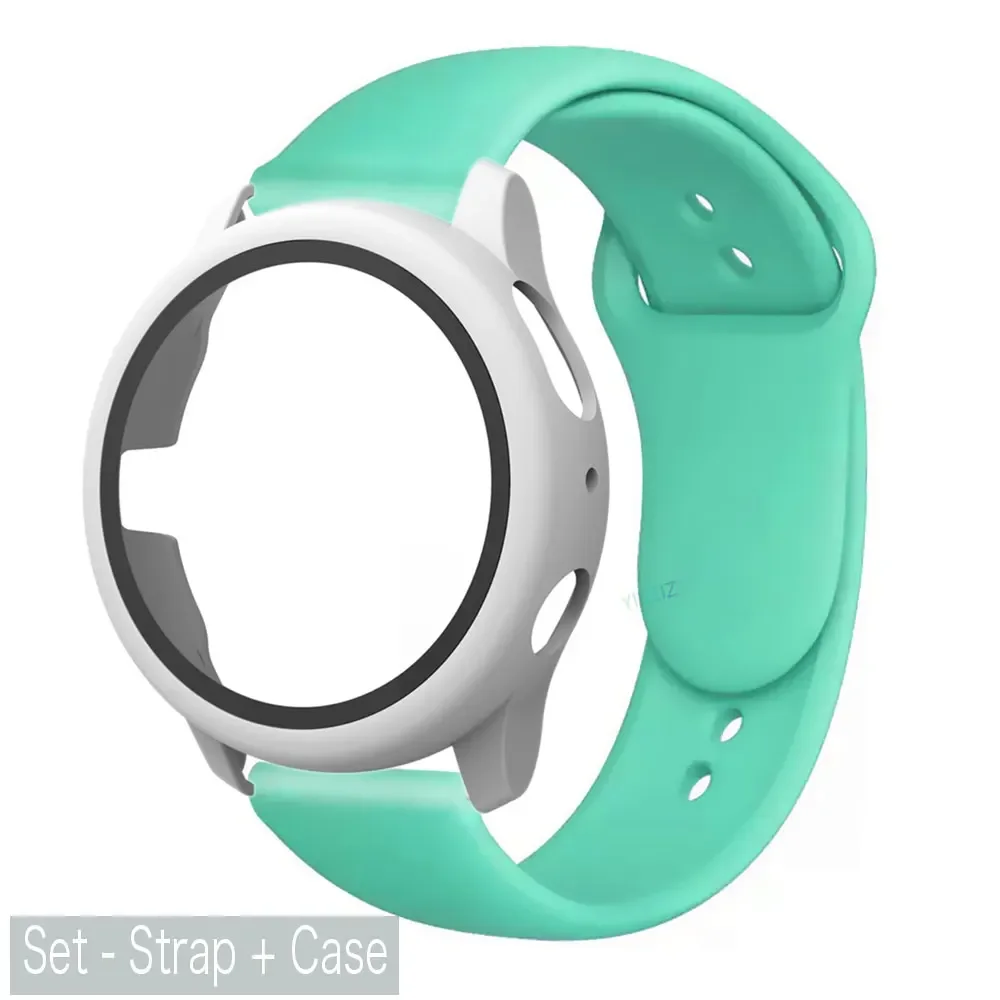 Protective Glass Film Case & Strap Set with Bracelet Accessories