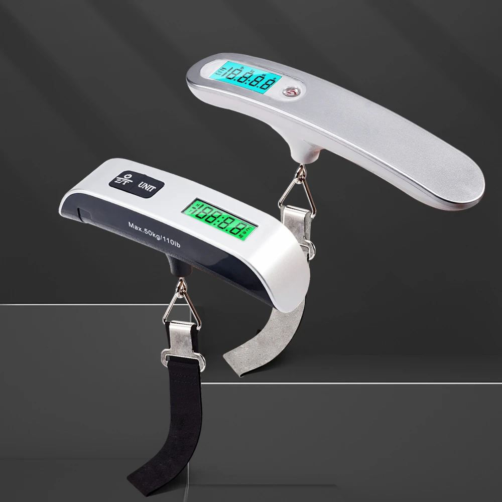Portable Digital Luggage Weight Scale 10g 50kg LCD Display Pocket