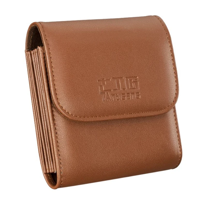 7artisans 필터 보관 가방은 ≥82mm 원형 필터 5개를 담을 수 있습니다. 방수 압력 방지 낙하 방지 충격 방지 방진