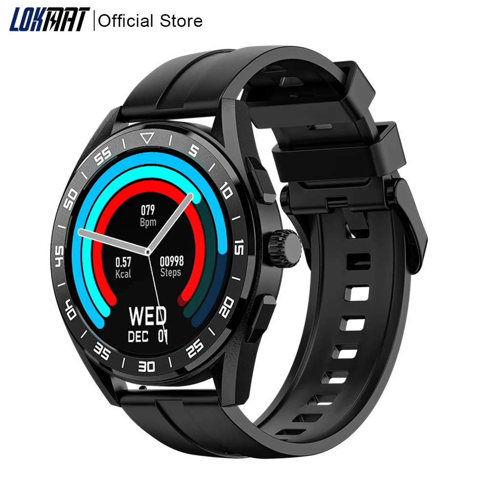 

LOKMAT Comet Pro Bluetooth Dial Call NFC Smart Watch Men Touch Screen AI Voice Wireless Charging Relojes Inteligentes for Phone