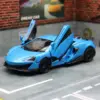 1/36 McLaren 600LT Toy Car For Children RMZ City Diecast Miniature Vehicle Model Super Pull Back Car Collection Gift for Boys 5