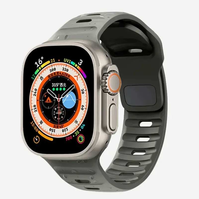 Durable TPU Case with Silicone Sport Strap