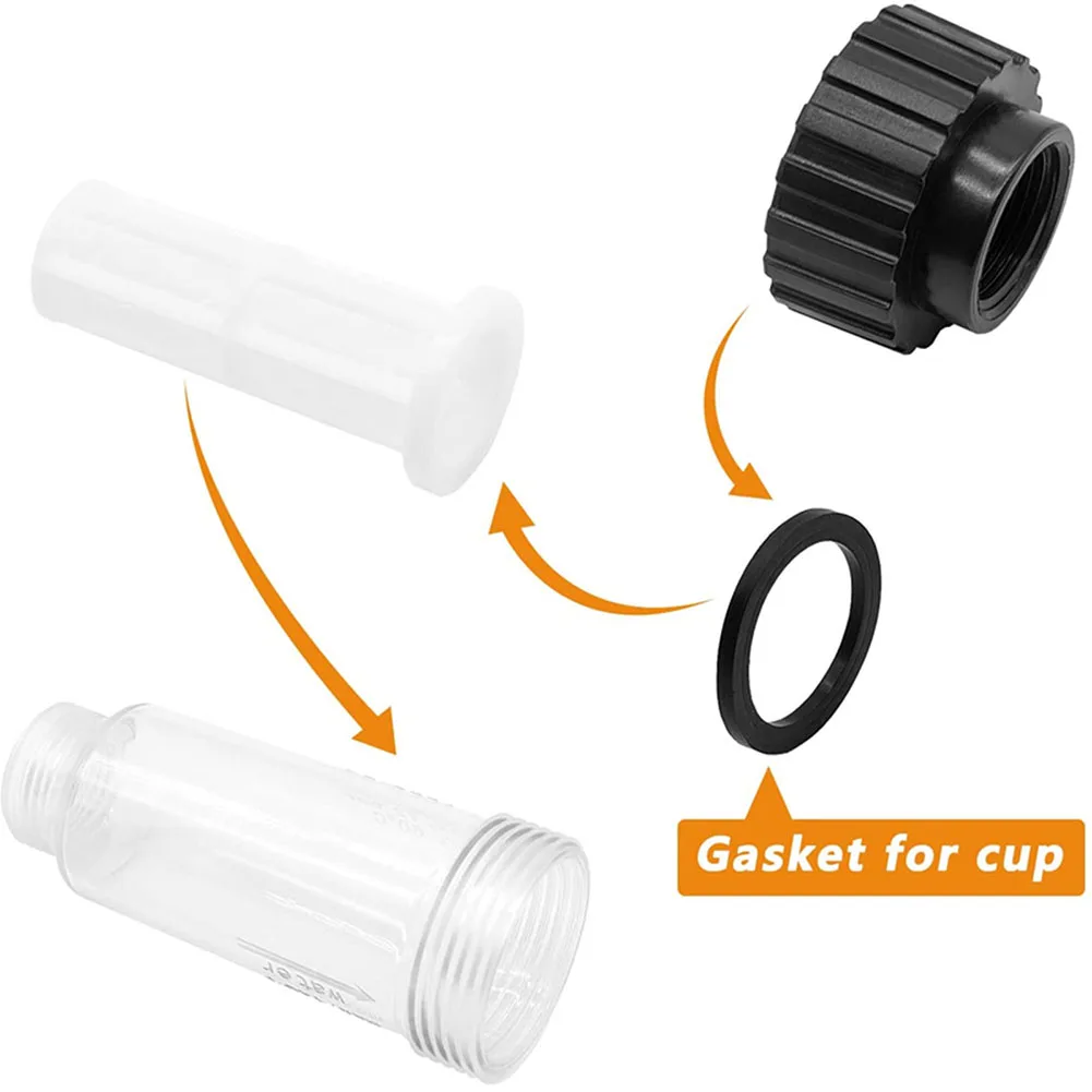 Hose Pipe Water Inlet Pump Filter Inlet G 3/4" F / Outlet G 3/4" M For KARCHER K2 K3 K4 K5 K6 K7 Pressure Washer Replace Parts