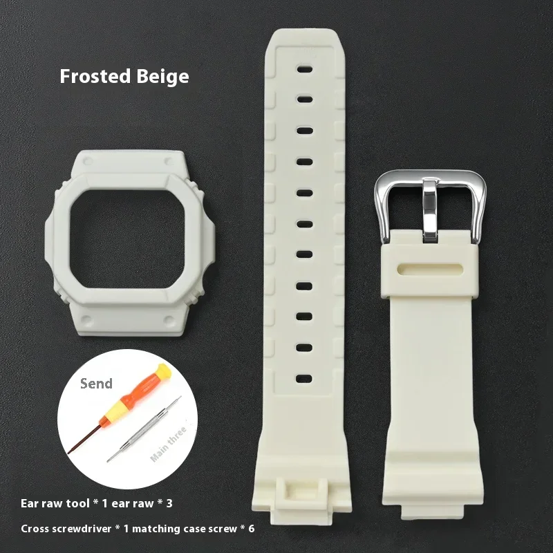 Durable Resin Protective Bezel for Men's Watch - Band Replacement & Enhancement