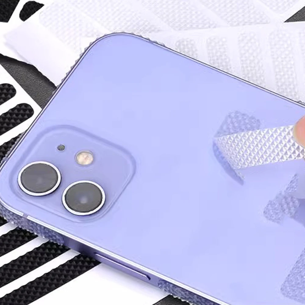 Mobile phone case earphone computer tablet anti-slip anti-collision sticker transparent DIY