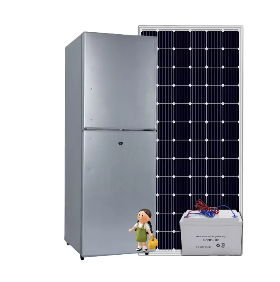 198L DC 12V Upright Freezer Solar Refrigerator Fridge