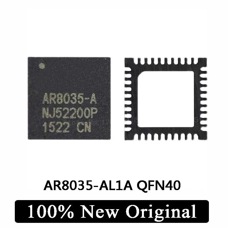 

1-5PCS 100% New Original AR8035 AR8035-AL1A AR8035-A AR8035-AL1A-R QFN40 IC Chip In Stock