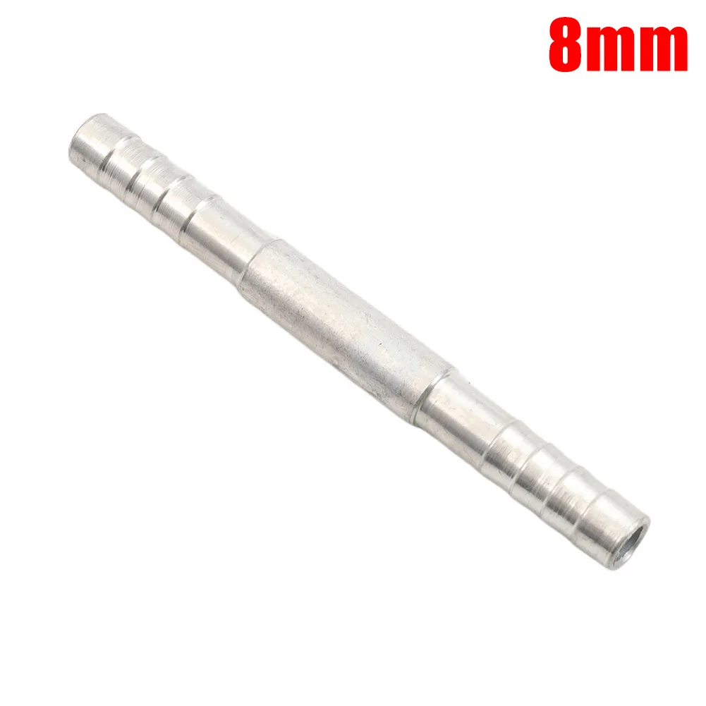 

Straight Splice Barbed Fitting For A/C Hose - Aluminum, 8-11-13-16-17mm, White, High-Quality, Brand New, For Automotive