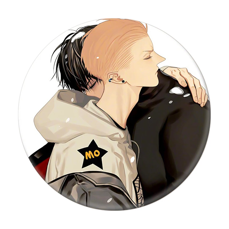 Anime 19 Days Keychain cute keyrings youth key holder Cartoon Figure Old Xian Hetian Jian Yi Pendent Key Ring Jewelry