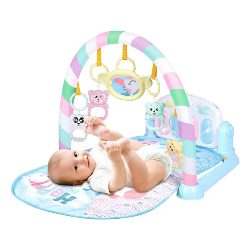 

Baby Fitness Frame Crawling Game Blanket Multifunctional Mat Crawling Mat Infant Rug Kids Activity Mat Gym Educational Toy