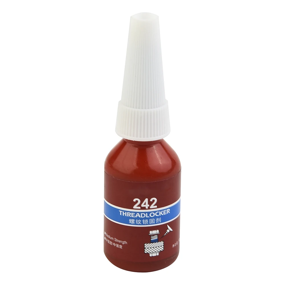 10ml Threadlocker 242 Medium Strength Threadlocker Blue Locktite Anaerobic Threadlocker Adhesive Caulk Adhesives Sealer Hardware Image 6