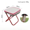 Outdoor Folding Chair Portable Pocket Handbag Bench Folding Chair Sketching Small Mazza Fishing Recreational Camping Small Bench 6