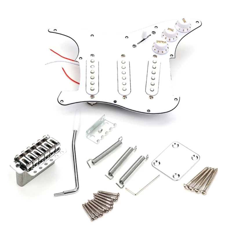 

Guitar Prewired loaded Pickguard Guitar Bridge Set Guitar Anti-Scratch Plate