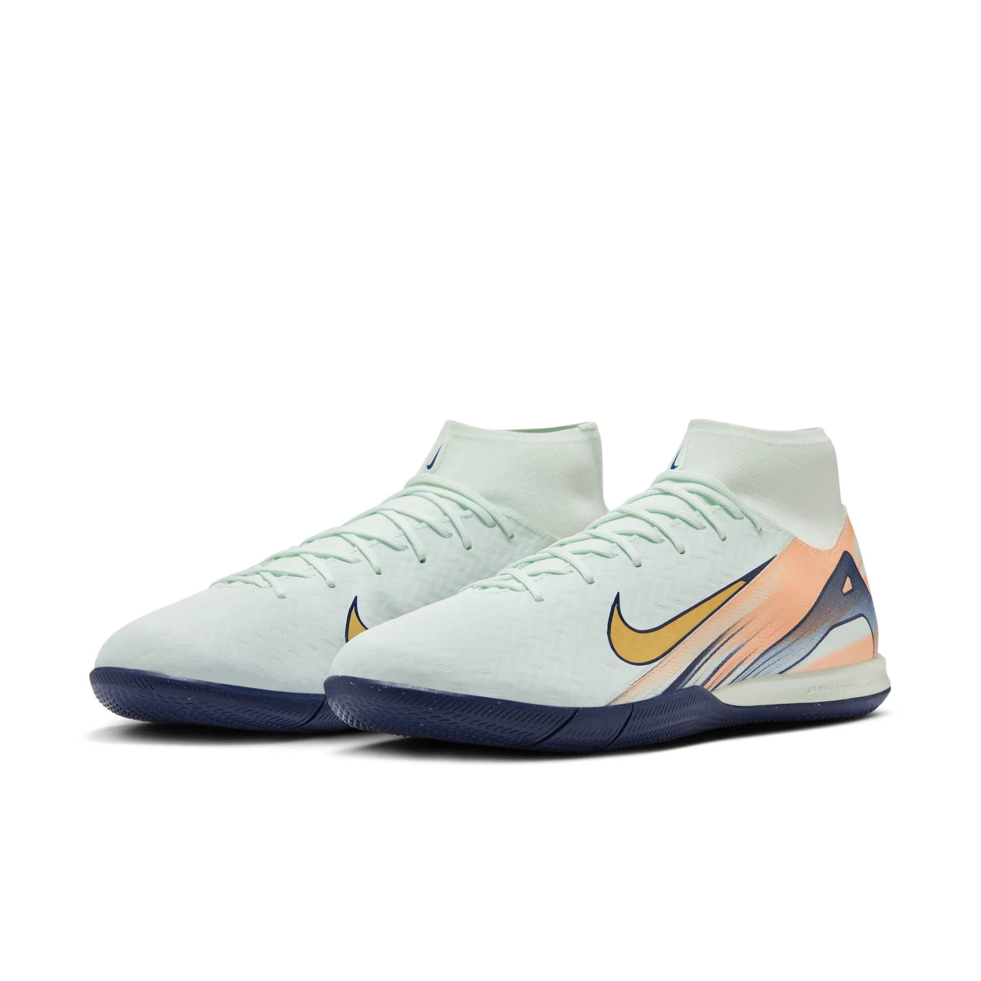 Chaussures Nike Mercurial 16 IC pour soccer intérieur - Zoom Superfly 10 légères à semelle plate grip renforcé