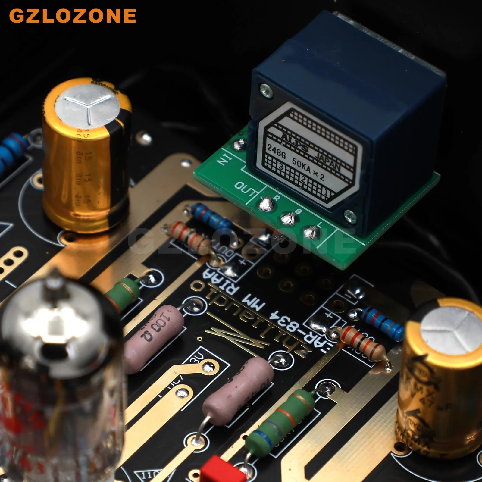 HIFI Split Type-MM ECC83 Tube Phono amplifier Base On EAR834 With Volume control 6