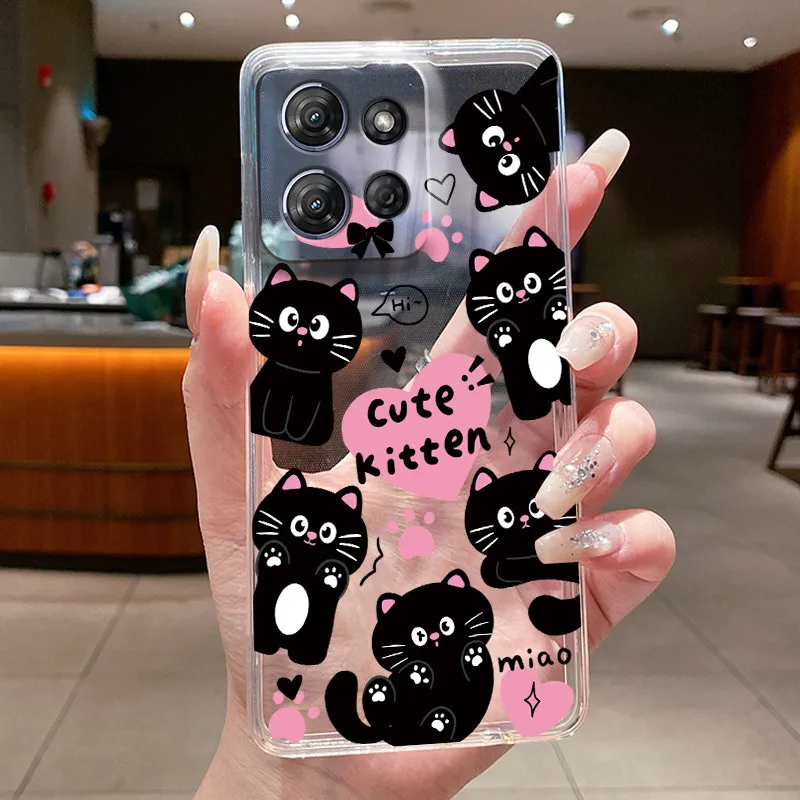 Transparent Soft Silicone TPU Phone Case - Protective Casing