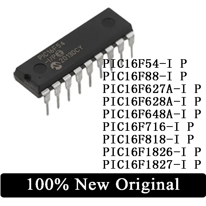 10Pcs-PIC16F54-I-PIC16F88-PIC16F627A-PIC16F628A-PIC16F648A-I-PIC16F716 ...
