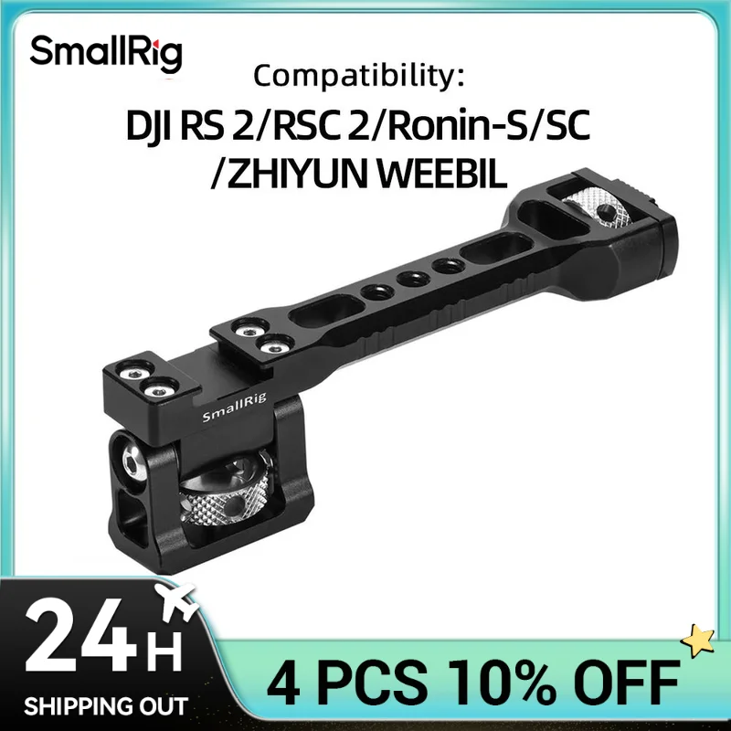 Smallrig ronin sc-dji ronin用の調整可能なモニターマウント-s,zhiyun 