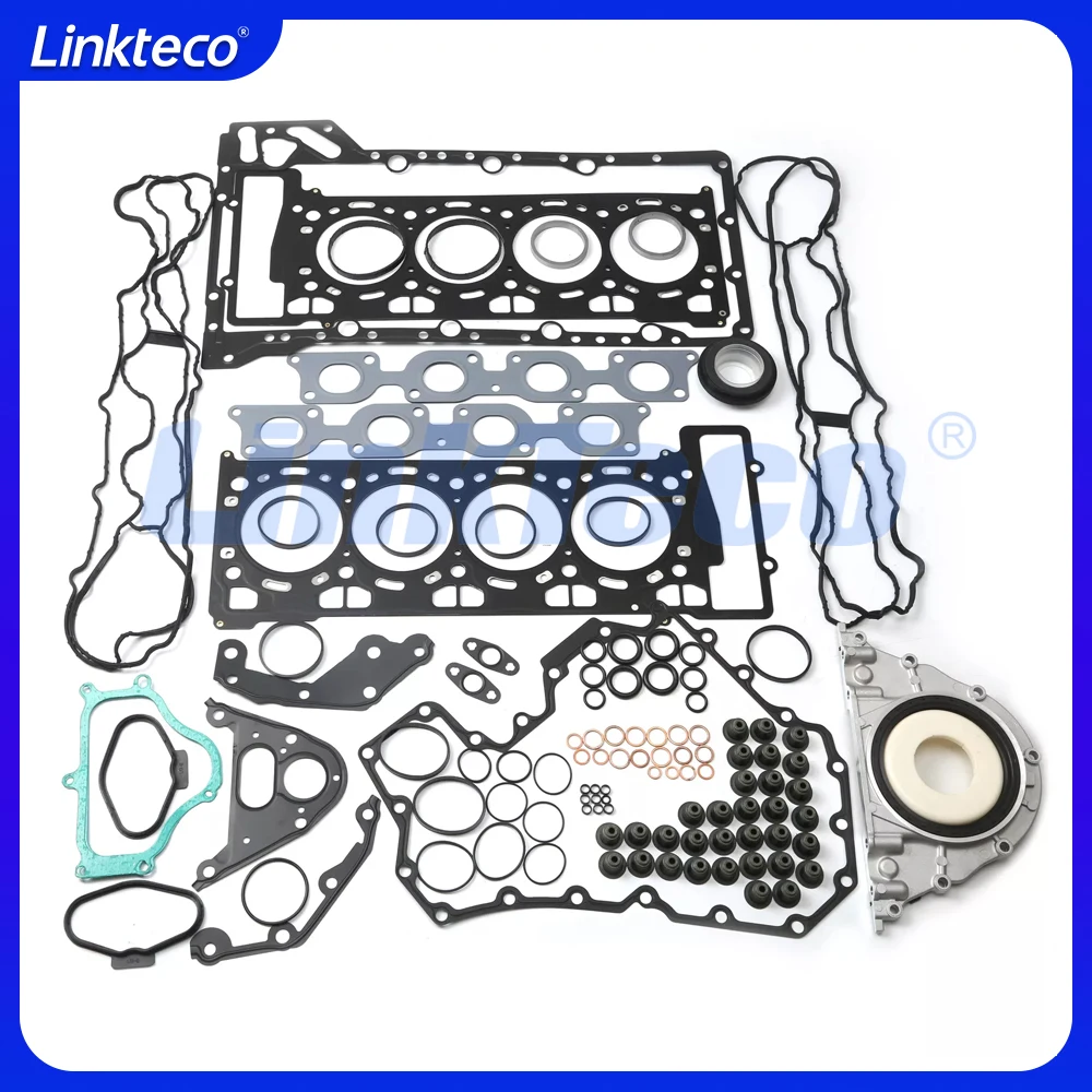 Engine Cylinder Head Full gasket set Fit 4.4 T L V8 GAS S63 N63 B44 For 08-19 BMW 550I 650I 750I M5 M6 X5 X6 4.4L N63B44 S63B44