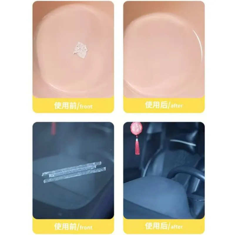 Adhesive Remover Wet Wipes for Floor, Glass, Ceramic, Plastic, Metal Cleaner: Glue, Double-Sided Tape, Marker, Label Glue, Spong - 2