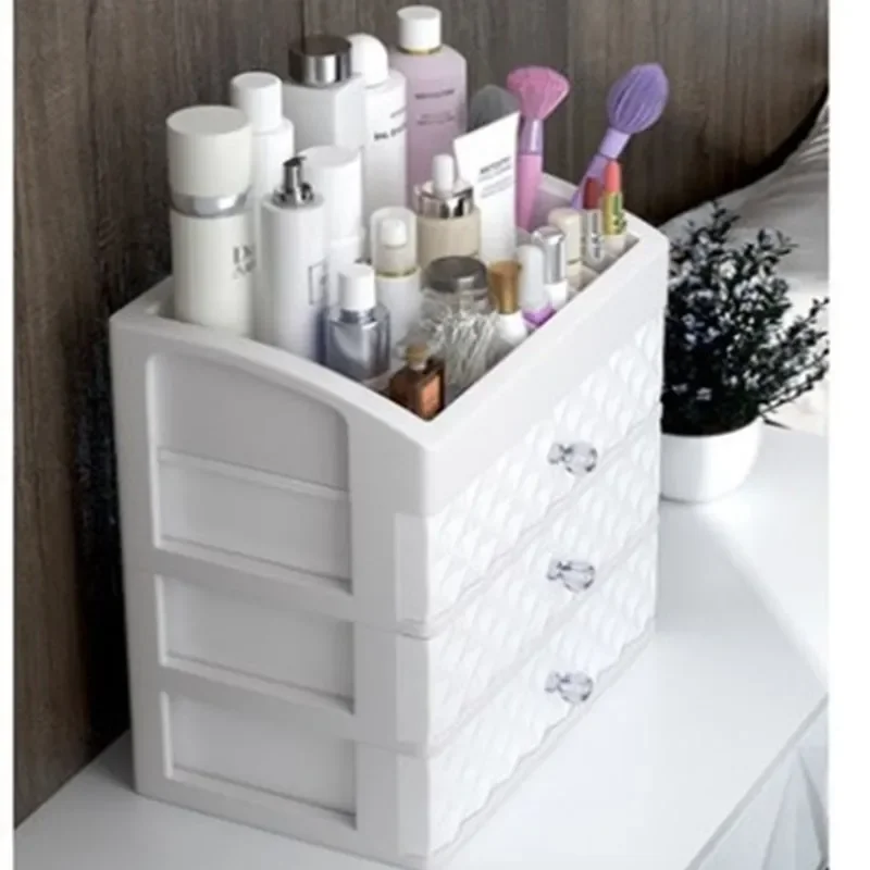 Makeup Organizer Waterproof Cosmetic Case Makeup Jewelry Box Multifunctional Travel Cosmetic Organizer Drawer Home Storage Boxs 4
