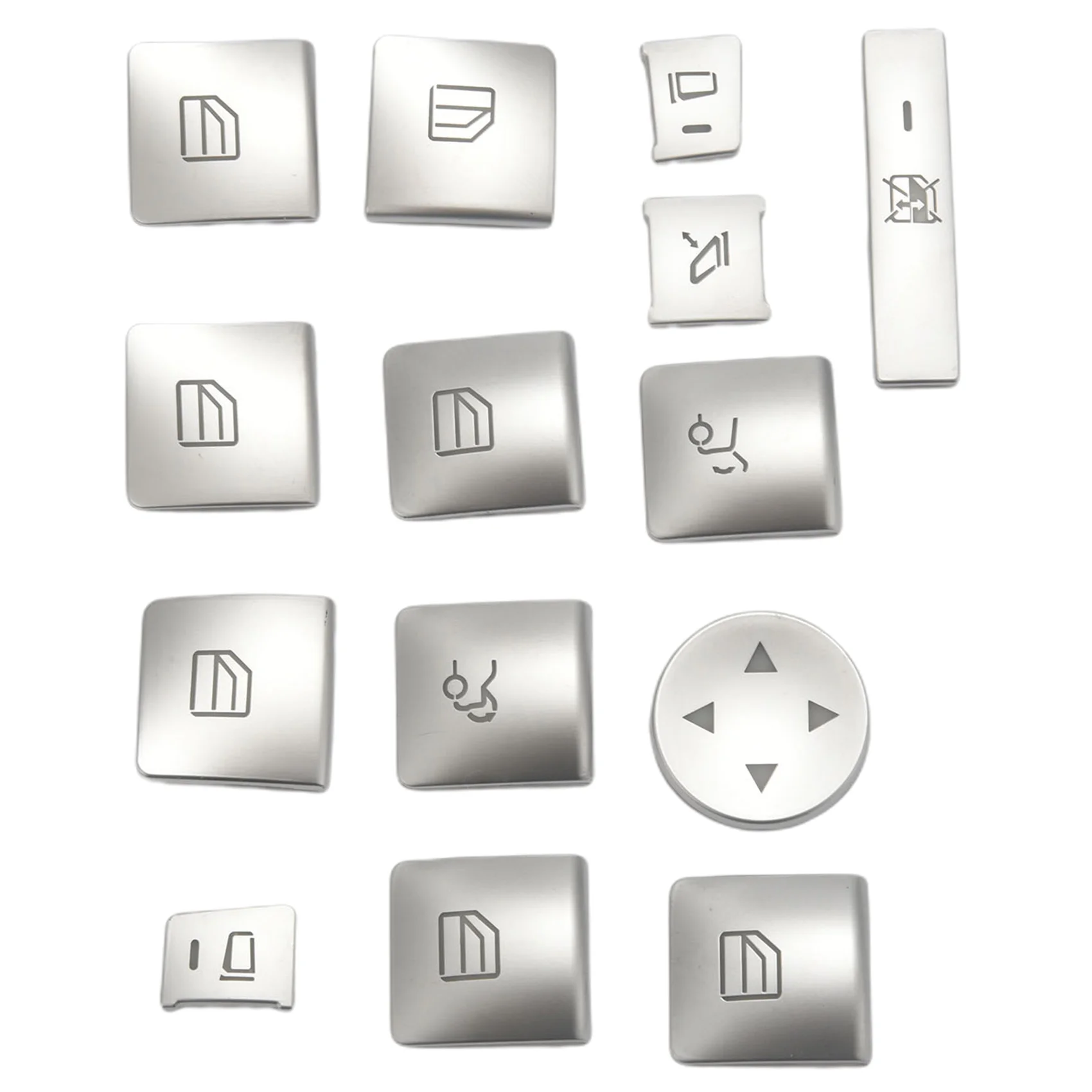 

Inner Door Armrest Window Switch Button Trim Cover Sticker for ML C E G Class W204 W212 W246 W166 X166