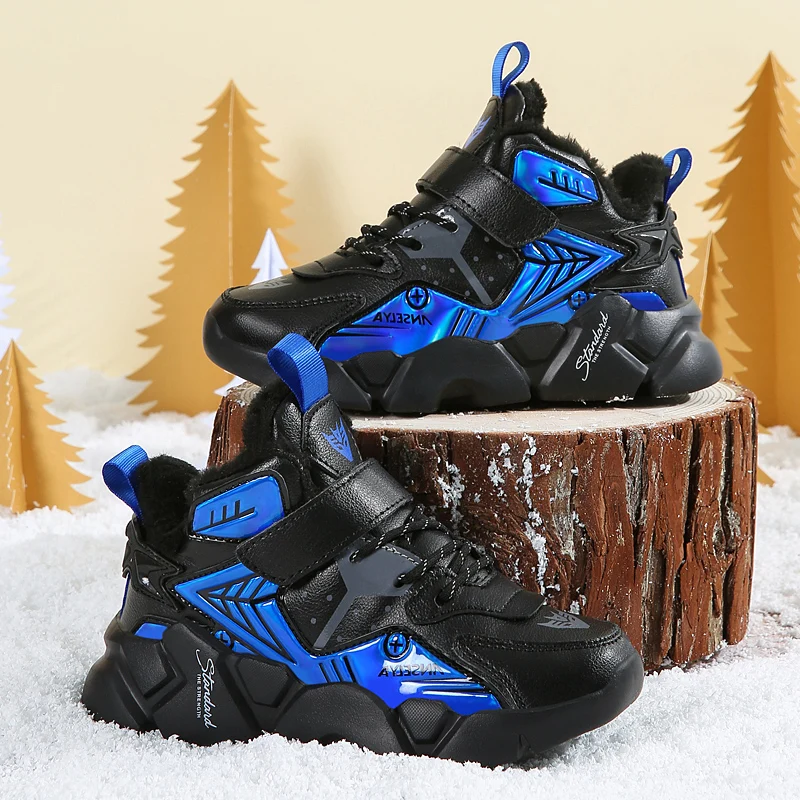 Kids Snow Boots for Boys Girls High Quality Winter Warm Waterproof Children Fashion Sport Shoes Sneakers Girls Snow Boots 5