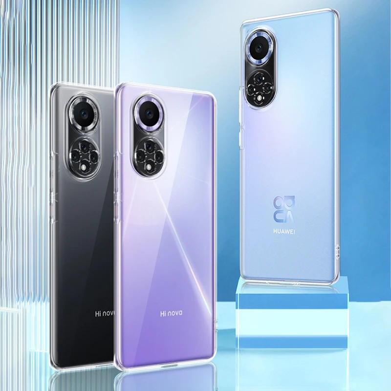 Чехол-накладка для Huawei, P50, P40, P30, P20 Lite, Nova 9, 8, 7 Pro, SE, 5G, силикон, прозрачный, сверхтонкий (art.: 3920bc68975a2) - 3920bc68975a2