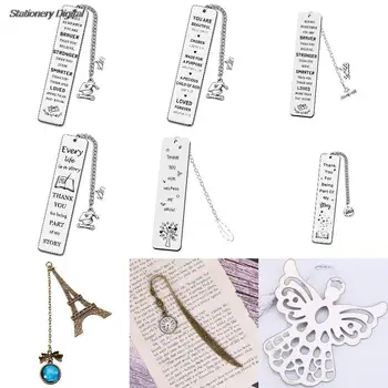 6 pcs Metal Antique silver Swords Knife bookmarks Bookmarks Book Clips Craft