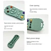 Baby TV Remote Control Teether Silicone Baby Anti-Eating Gloves Pacifier Bracelet Teething Stick Biting Toy Baby Care Accesorios 4