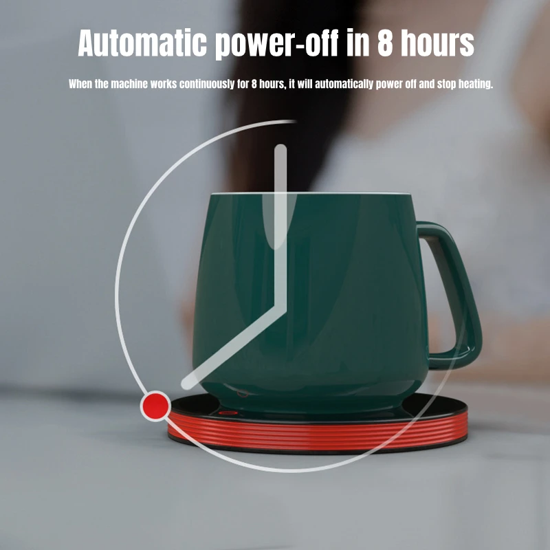 Cup Heater Mini Portable Heating Coaster Keep Milk Drinks Water Warm 2 Gear Temperature Home Office Coffee Mug Warmer heating coaster,coffee heater