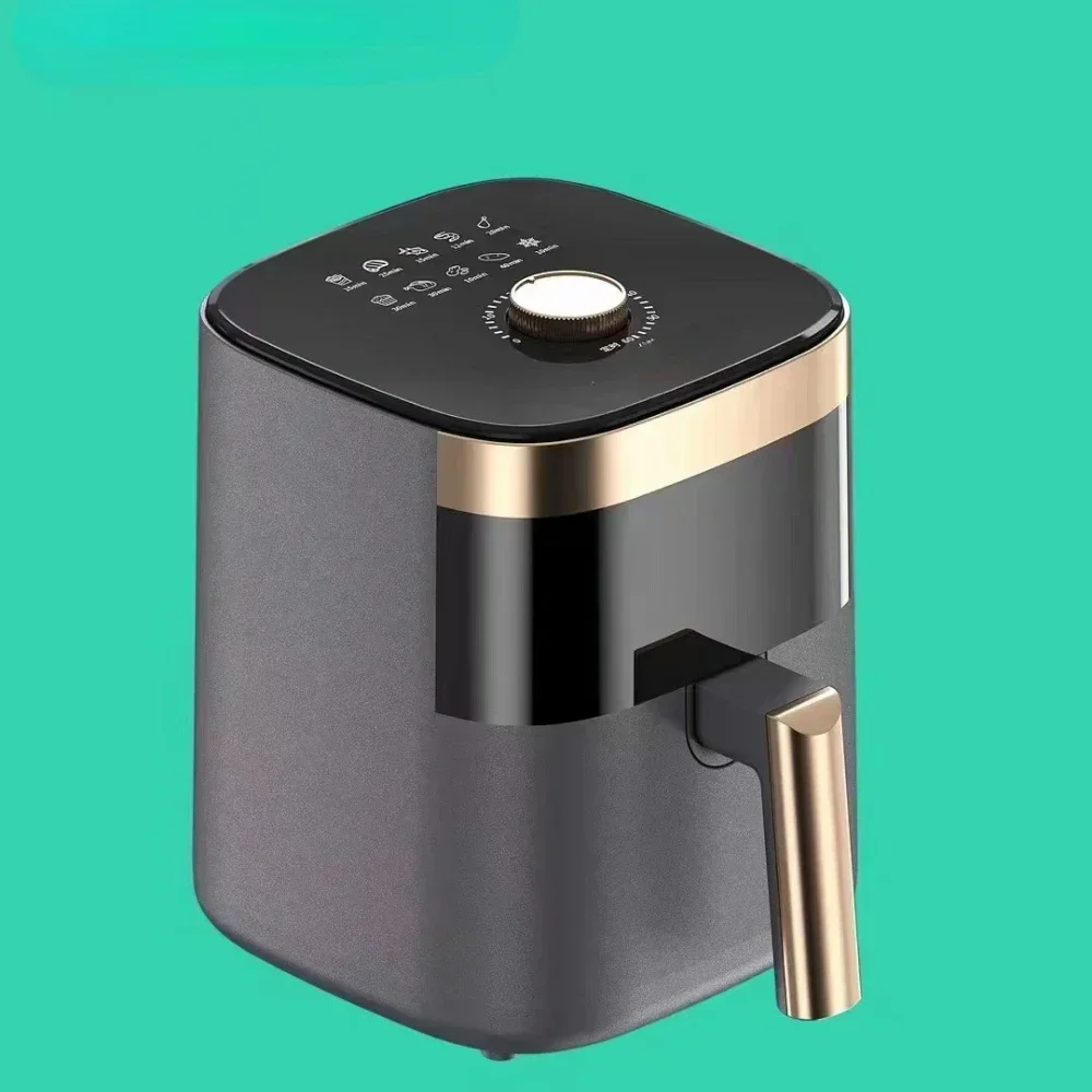 5L Air Fryers Household Home Appliance Electric Fryer Oven Large Capacity Visual Fryer Chip Machine Airfryers Oven 220V 4