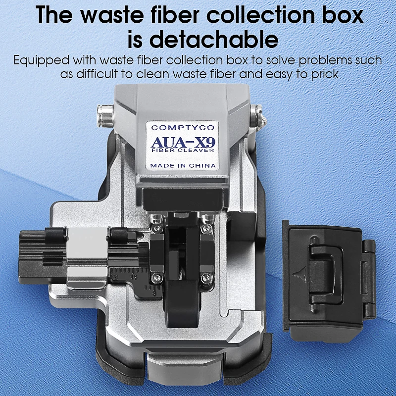 Duke FTTH High-precision AUA-X9 For Cold Joint/Hot Melt Optical Fiber Cleaver Machine