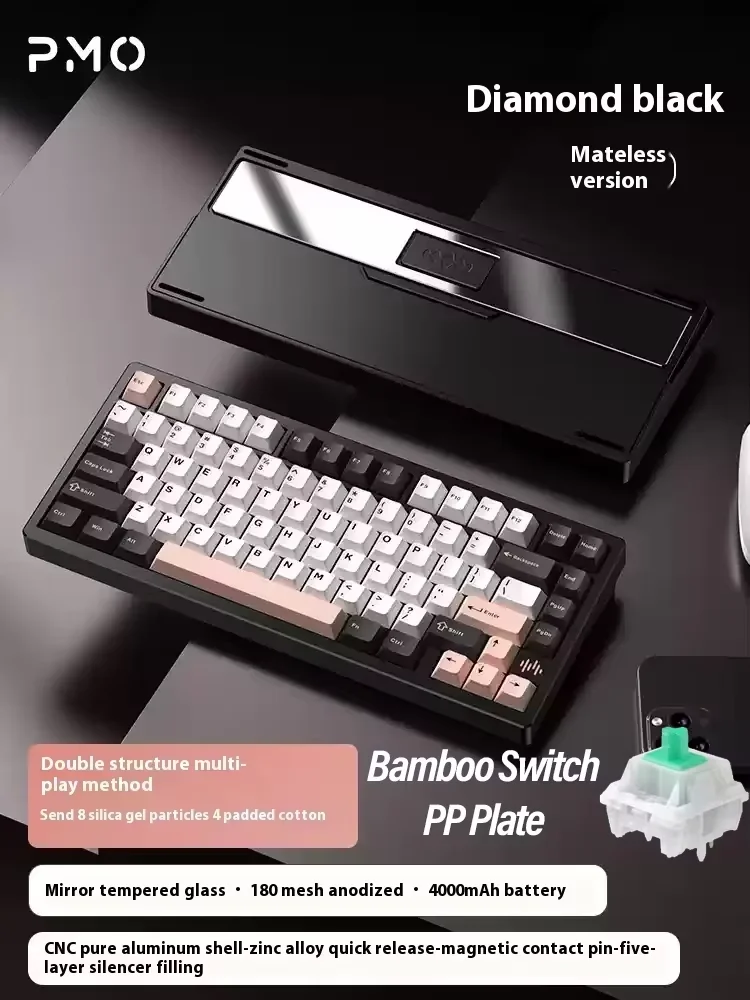 PMO WAVE75 Wireless Mechanical Keyboard Customized Hot Swappable