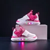 Children LED Shoes Boys Girls Fashion Lighted Casual Sneakers Spring Autumn Glowing Running Shoes Soft Sole Comfort Sports Shoes 3