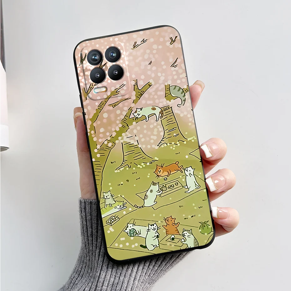 Bear Cartoon Cat Cute Phone Case - Soft Protective Cover