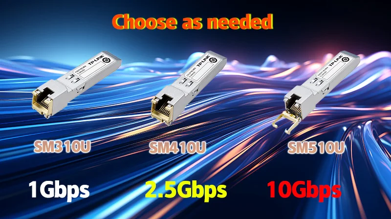Tp-link Módulo de Conversão Fotoelétrico Porta Ótica de Alta Velocidade 10g para Interruptor de Porta Elétrica Rj45 10 Gigabits Sfp Tl-sm510u - Imagem 5