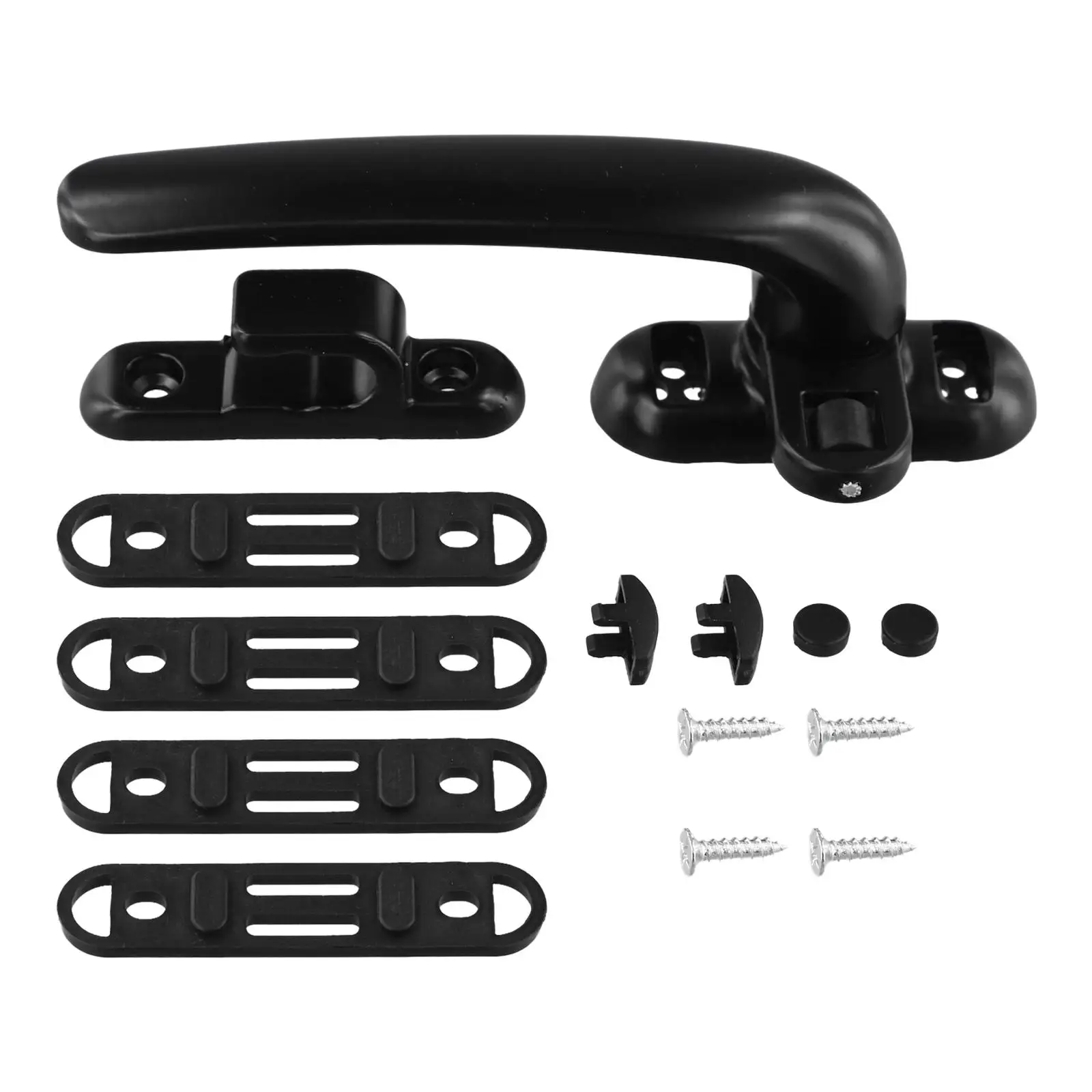 Aluminum Alloy Universal Window Handle Anti-Theft Door And Sash Lock Buckle