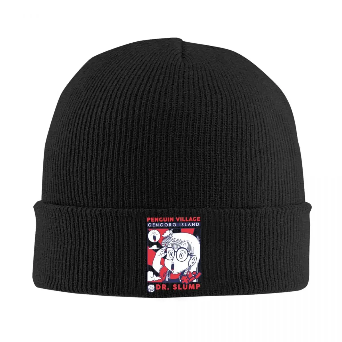

Arale Dr.Slump Skullies Beanies Caps Unisex Winter Warm Knit Hat Street Adult Japanese Anime Manga Bonnet Hats Outdoor Ski Cap