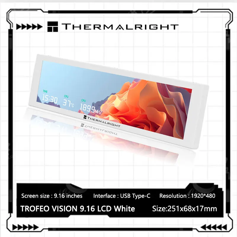 شاشة عرض LCD IPS LCD من Thermalright TROFEO VISION...