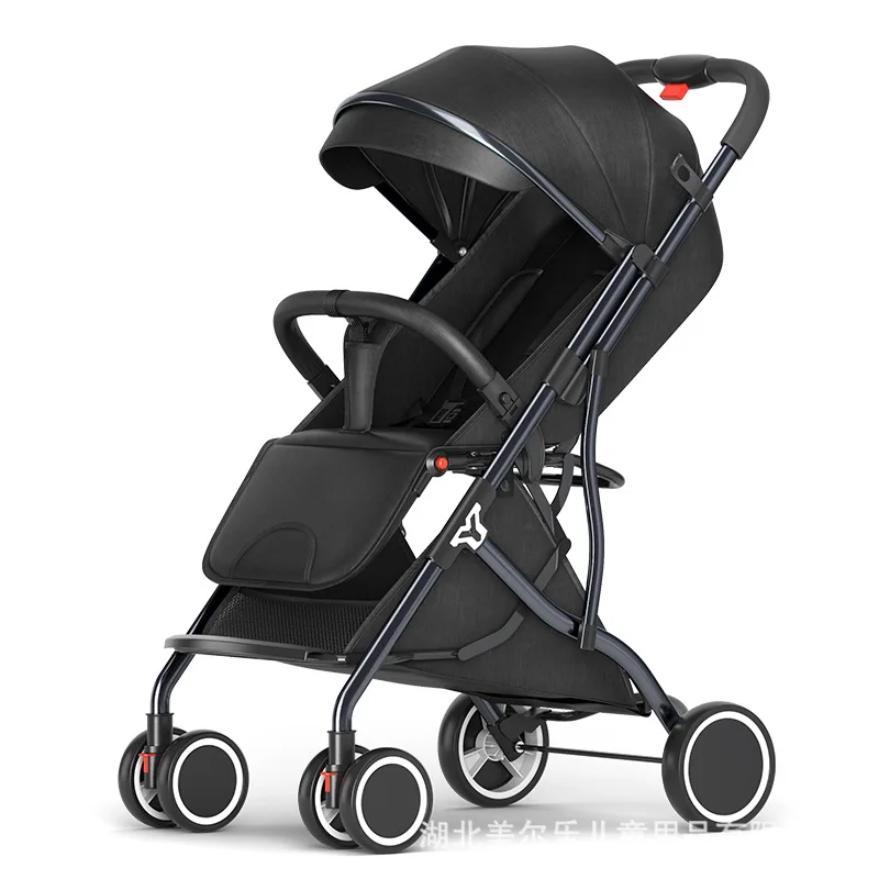 

Baby Stroller Can Sit, Lie Down, Lightly Fold, Simple Trolley Baby Umbrella Cart Portable Child Trolley