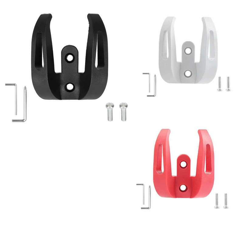 

Scooter Dual Claw Hook For Xiaomi 1S / Pro2 Helmet Dual Claw Bags Grip Scooter Handle Hook Black