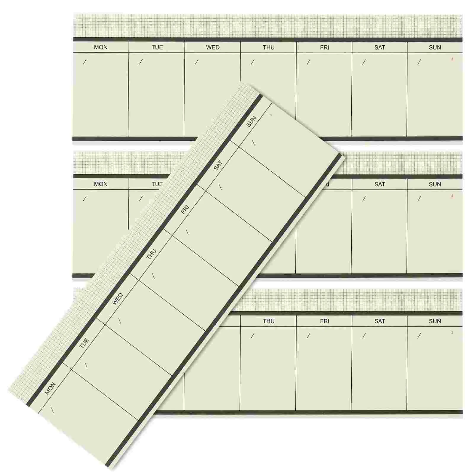 

Weekly Plan Sticky Notes To-do List Planners Business Plans Notepads Portable Schedule Students Memo Daily Calendar