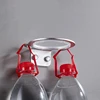 Space Aluminum Wall Mounted Hair Dryer Holder Rack Hanger Home Bathroom Hairdryer Storage Shelf Organizer Hanging Rack 8cm 5