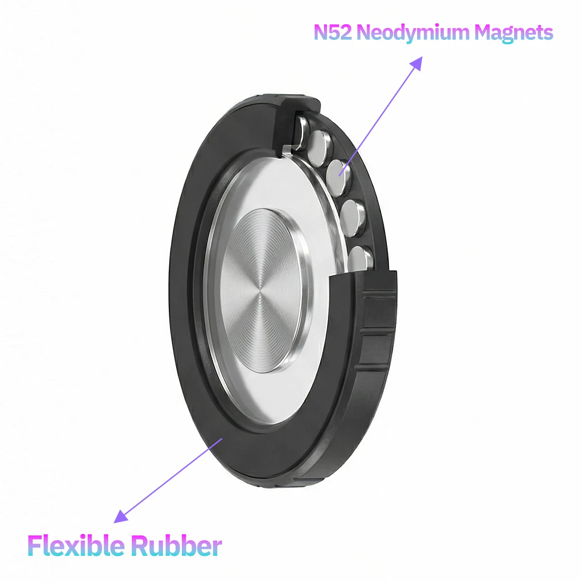 Für Volkswagen Tiguan 2017-2020 2021 2022 Spezieller Auto-Handyhalter Kabelloses Ladegerät Magnetischer MagSafe Handyhalter Auto-Zubehör – Detail 14