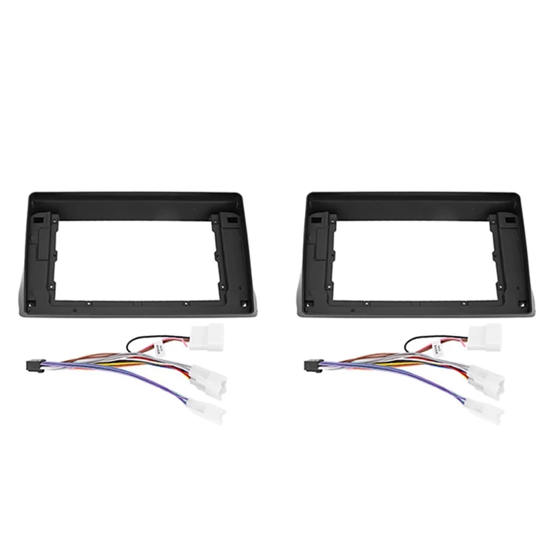 

2x10 дюймов 2Din Автомобильная облицовка для TOYOTA WISH 09-12, стереооблицовка, монтаж для приборной панели, автомобильный комплект рамы для DVD в приборной панели